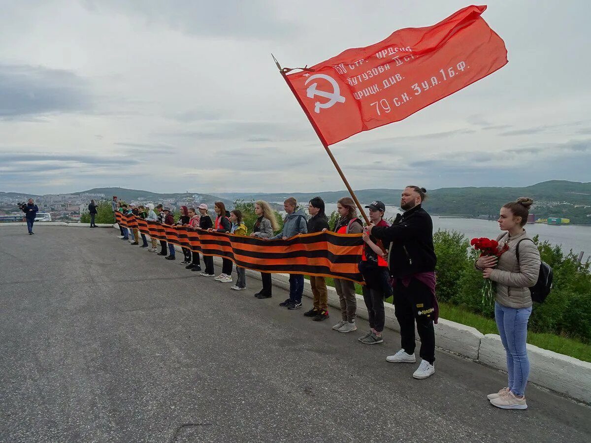 Мурманск 22 июня. Защитникам Заполярья Мурманск.