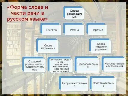 Форма слова школа 3 класс