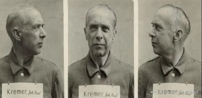 Иоганн Пауль Кремер. Немецкие врачи в концлагерях.