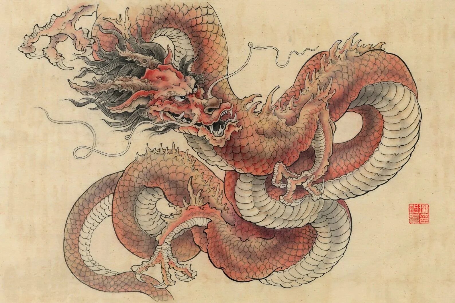 Китайская живопись гунби дракон. Восточный дракон Сюаньлун. Фуцанлун дракон мифология. Тяньлун Небесный дракон. Китайский японский дракон