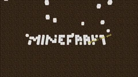Minecraft thank you
