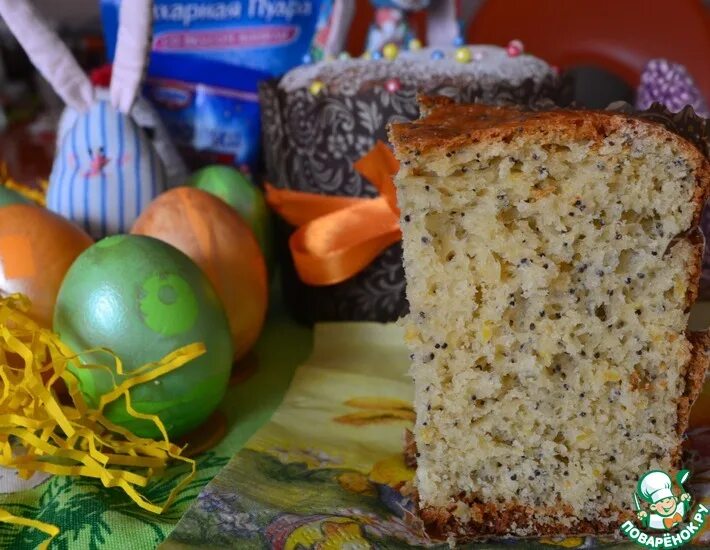 Кулич с маком и лимонным курдом. Кулич маковый рецепт. Лимонно маковая пасха. Лимонно маковый кулич с творогом. Лимонная пасха с маковой начинкой.