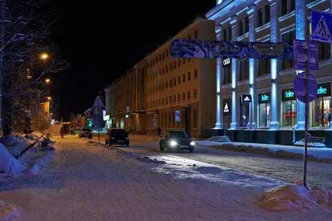 Зимний архангельск