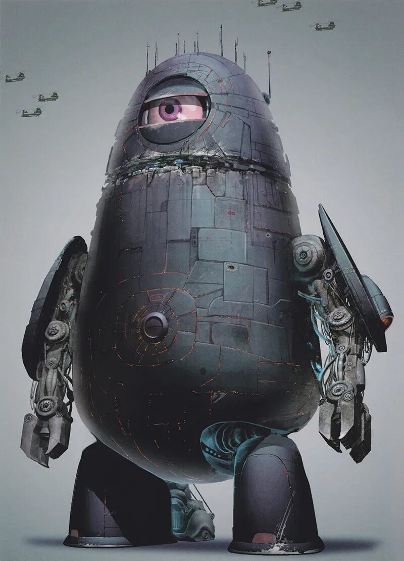 Robots vs aliens