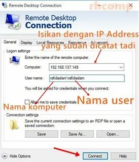 Connexion org