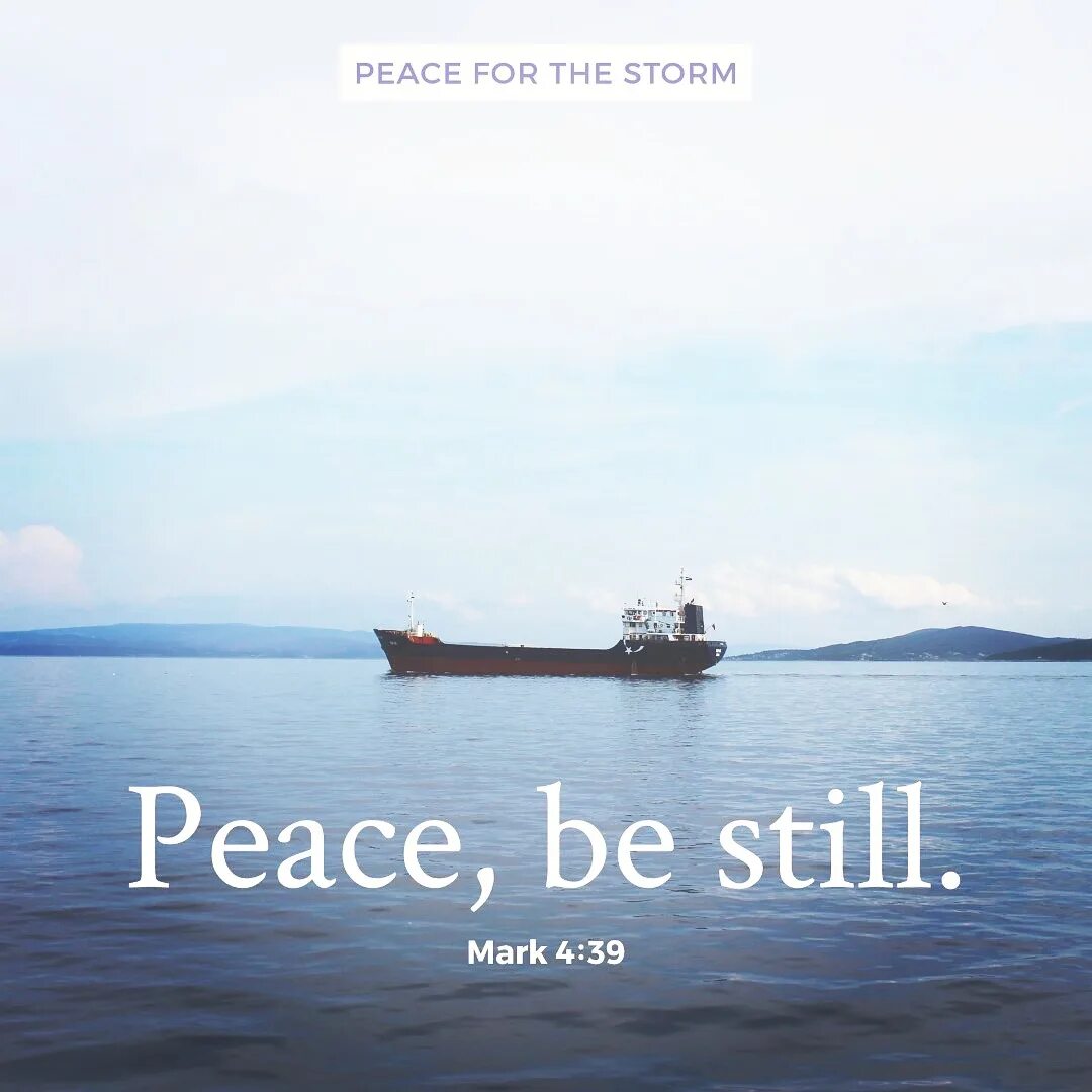 Peace be still