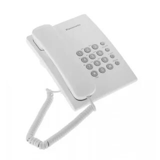 Телефон проводной panasonic kx ts2350ruw