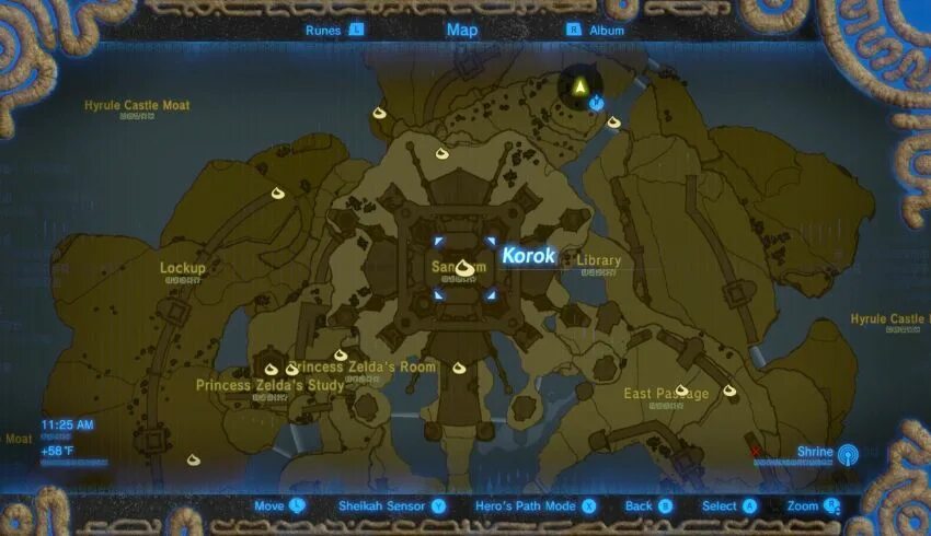 Святилища зельда ботва. Замок хайрул зельда на карте. zelda botw карта. замок хайрул на карте. зельда botw карта святилищ.
