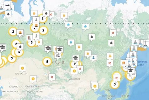 новатэк на карте россии