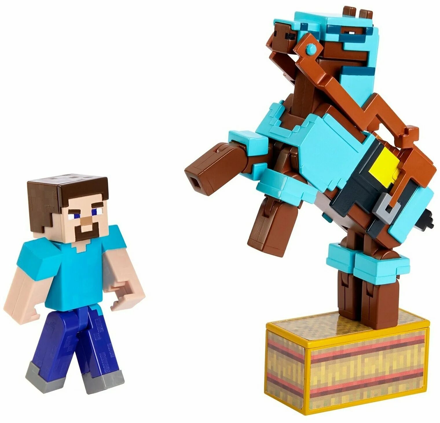 Майнкрафт купить москва. Набор фигурок Minecraft Стив и лошадь в броне glc78. Майнкрафт набор Стив и конь. Фигурки майнкрафт Mattel gcp33. Легомайгкрафтсьтиф вбране.