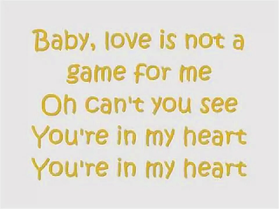 I like to see you baby. Oh cant you see.