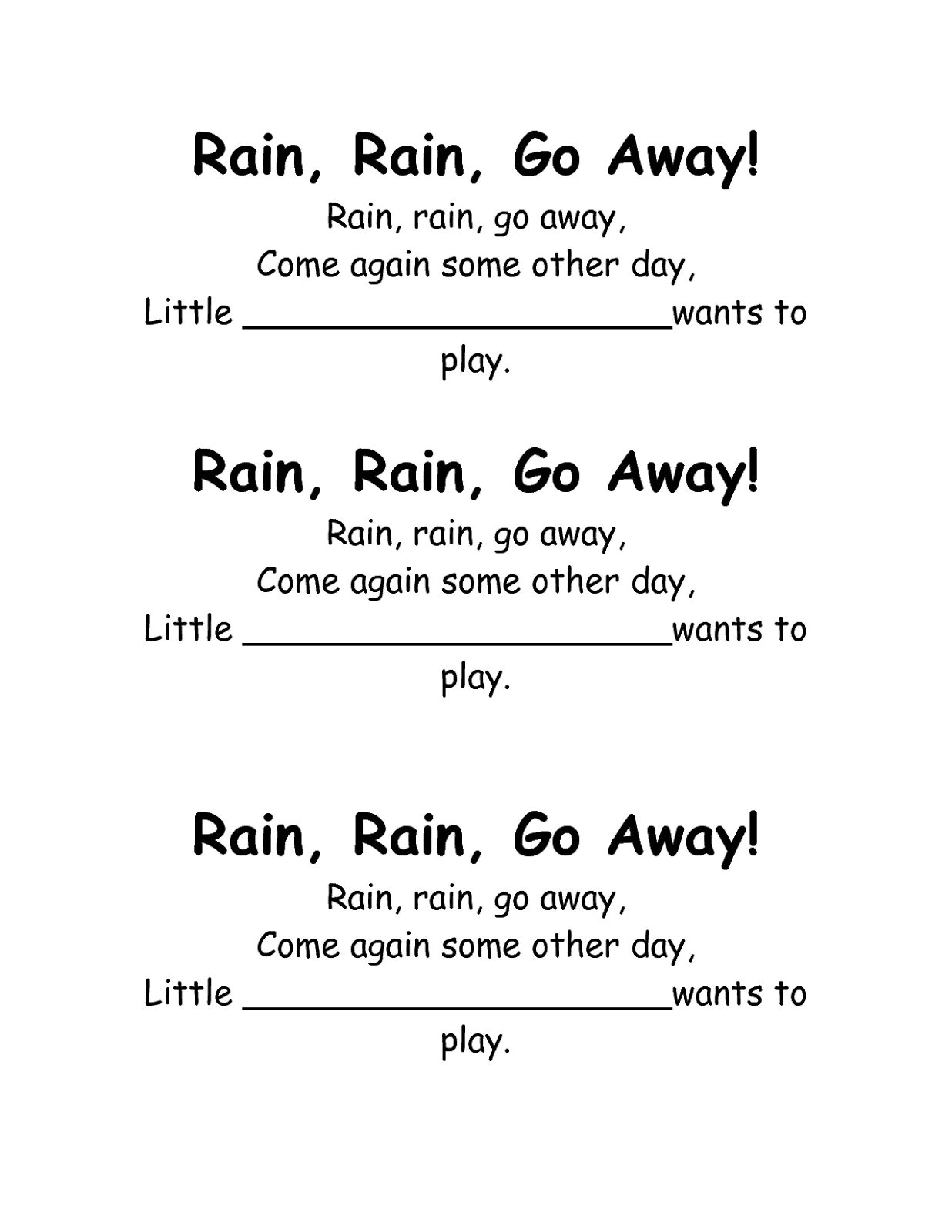 Песни на английском дождь. Стих на английском Рейн Рейн. Стих про дождь на английском. Rain go away. Rain Rain go away слова.