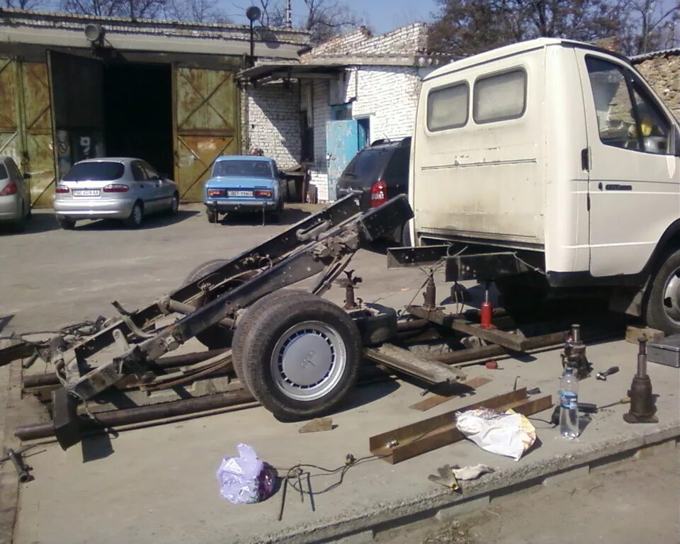 Удлинение газели метров