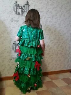 Новогоднее платье своими руками