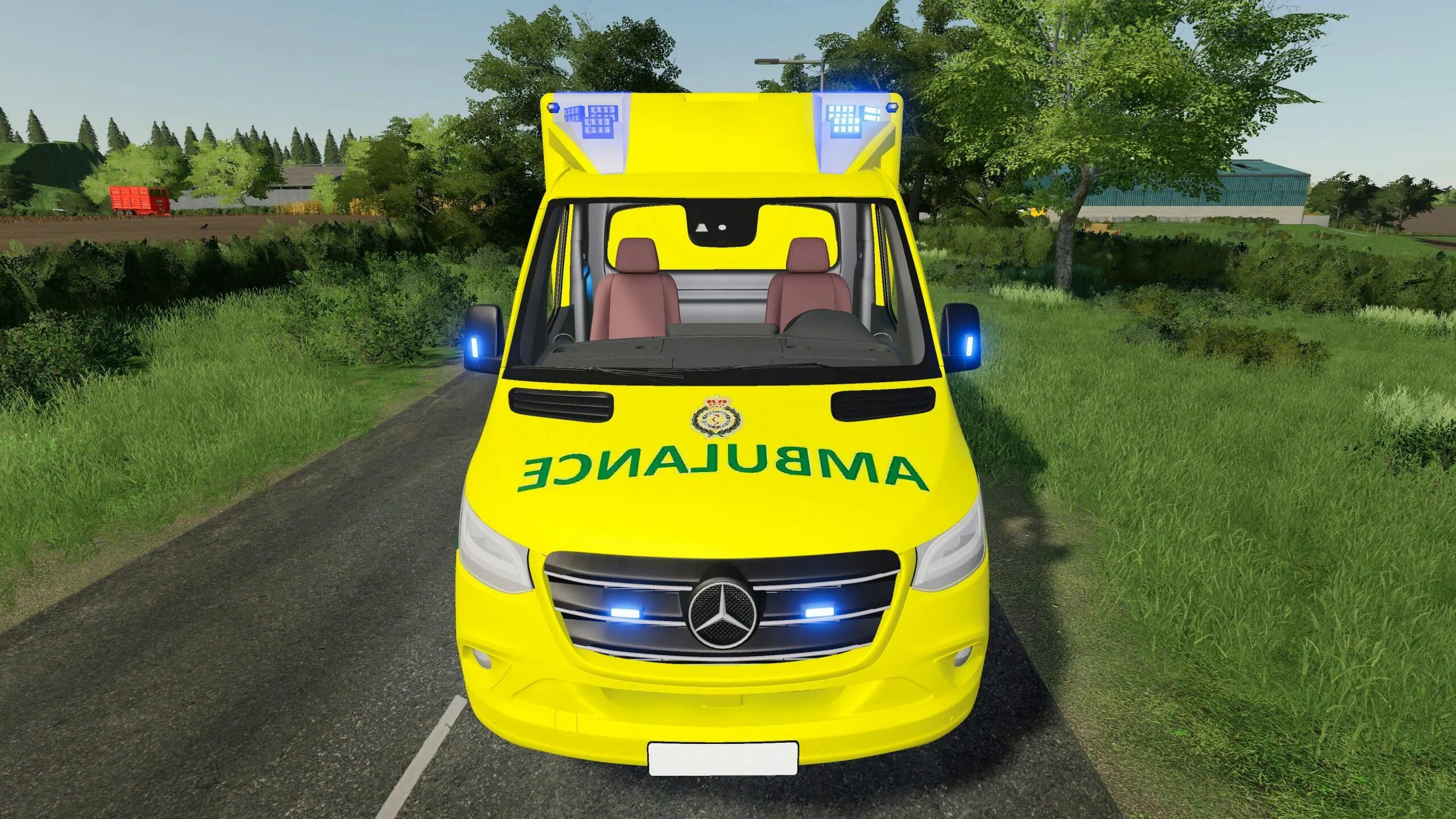 Мод на скорую машины. Ambulance fs 19. скорая для фс 19. моды на фс 19 скорая. машина скорой для fs19.