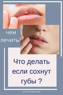 Почему сохнет кожа на губах