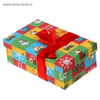 Новогодние коробки оптом