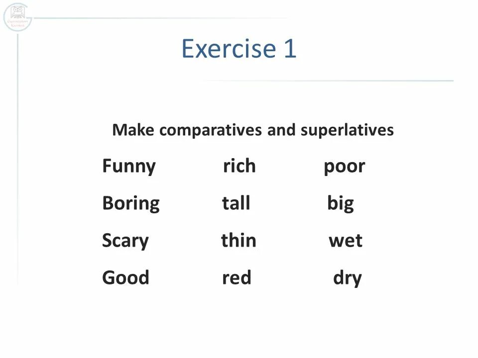 Comparatives and Superlatives. Funny Comparative and Superlative. Scary Comparative and Superlative. Scary Comparative form. Comparatives video