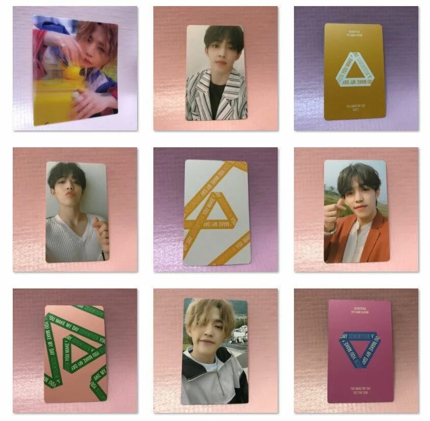 This made my day. Seventeen you make my Day. Seventeen Photocard Template. Seventeen you make my Day с плакатом. Seventeen al1 Photocard back.