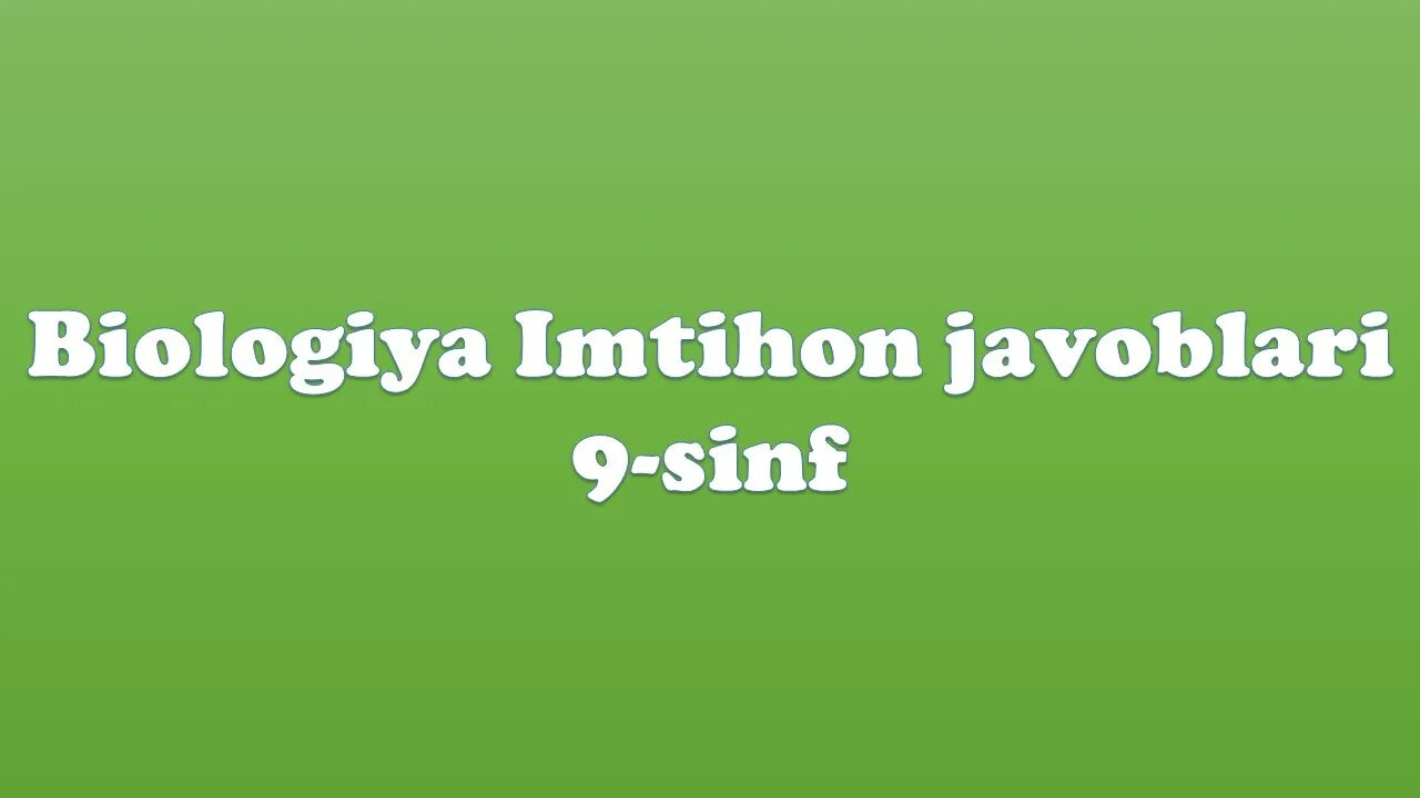 Informatika 9 sinf 2025