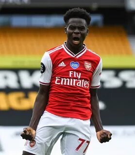 Arsenal and England sensation Bukayo Saka is also in contention after secur...