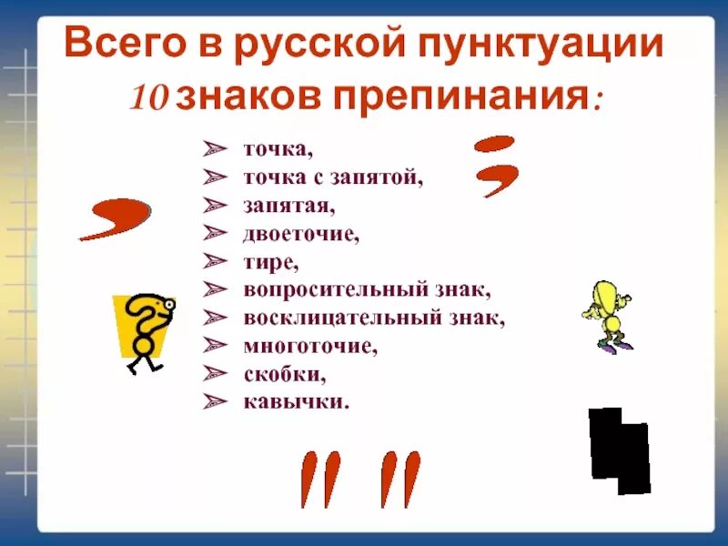 Знаки пунктуации. Рисунок на тему пунктуация. Картинки на тему пунктуация. Точка знак препинания. Пробел между словом и восклицательный знак