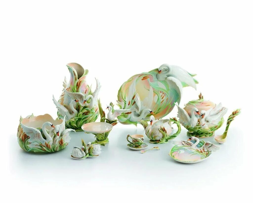 Что значит фарфор. Китайский фарфор franz collection 🌷🌸🌷. столовый сервиз lefard райский сад.