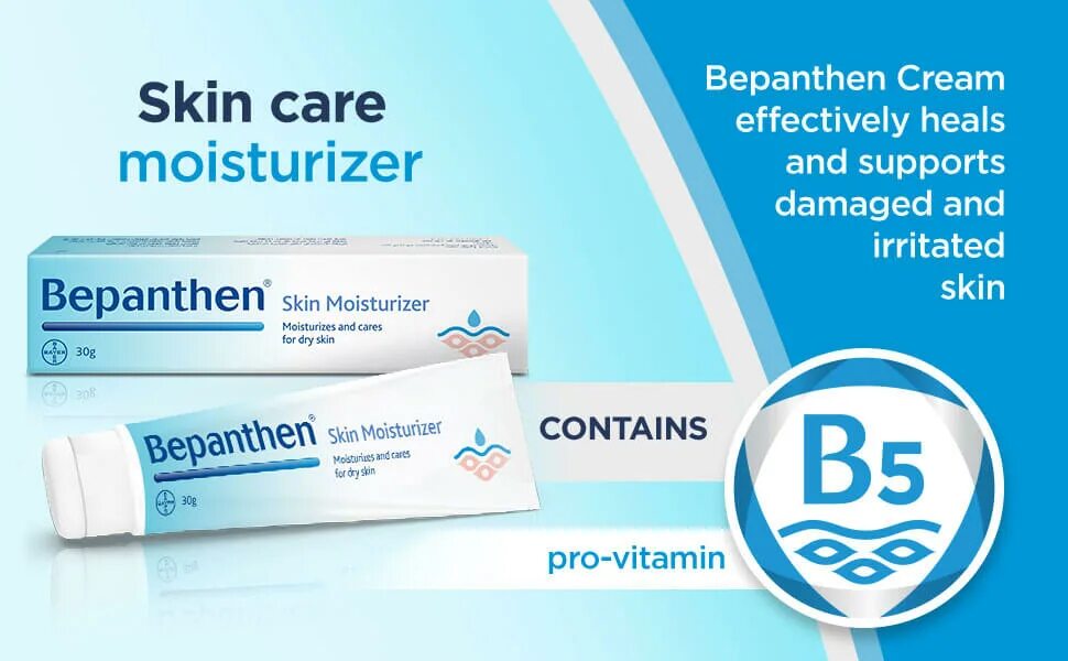 Moisturizing skin перевод. Bepanthen крем Skin Moisturizer. Bepanthen Bepanthen Skin Moisturizer Cream b5 30 GM крем увлажняющий для жирной. Bepanthen логотип. Бепантен сенсидерм.