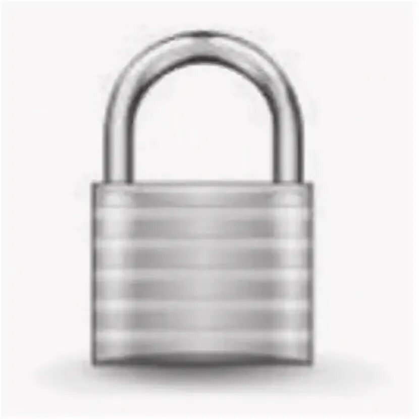 25 password. Grey Lock icon PNG.