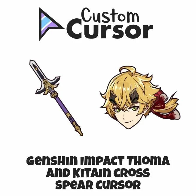 Крест копью китаин. Thoma Геншин Импакт. Custom cursor Геншин. Китаин Геншин. Genshin Impact курсор.