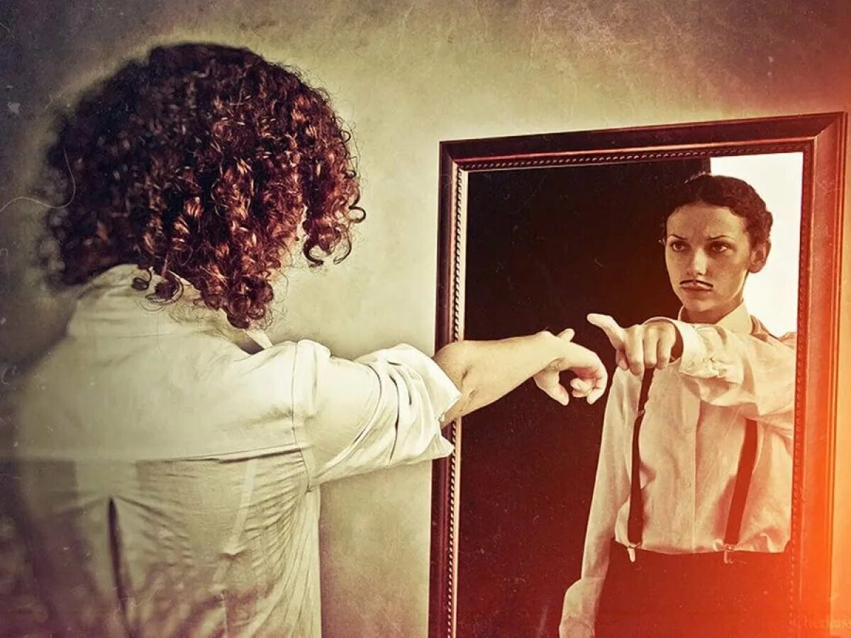Strange in the mirror