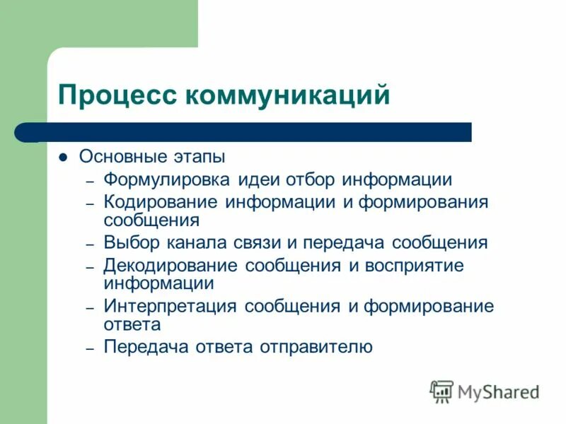 Понятие коммуникативного общения