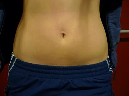 Belly button girl