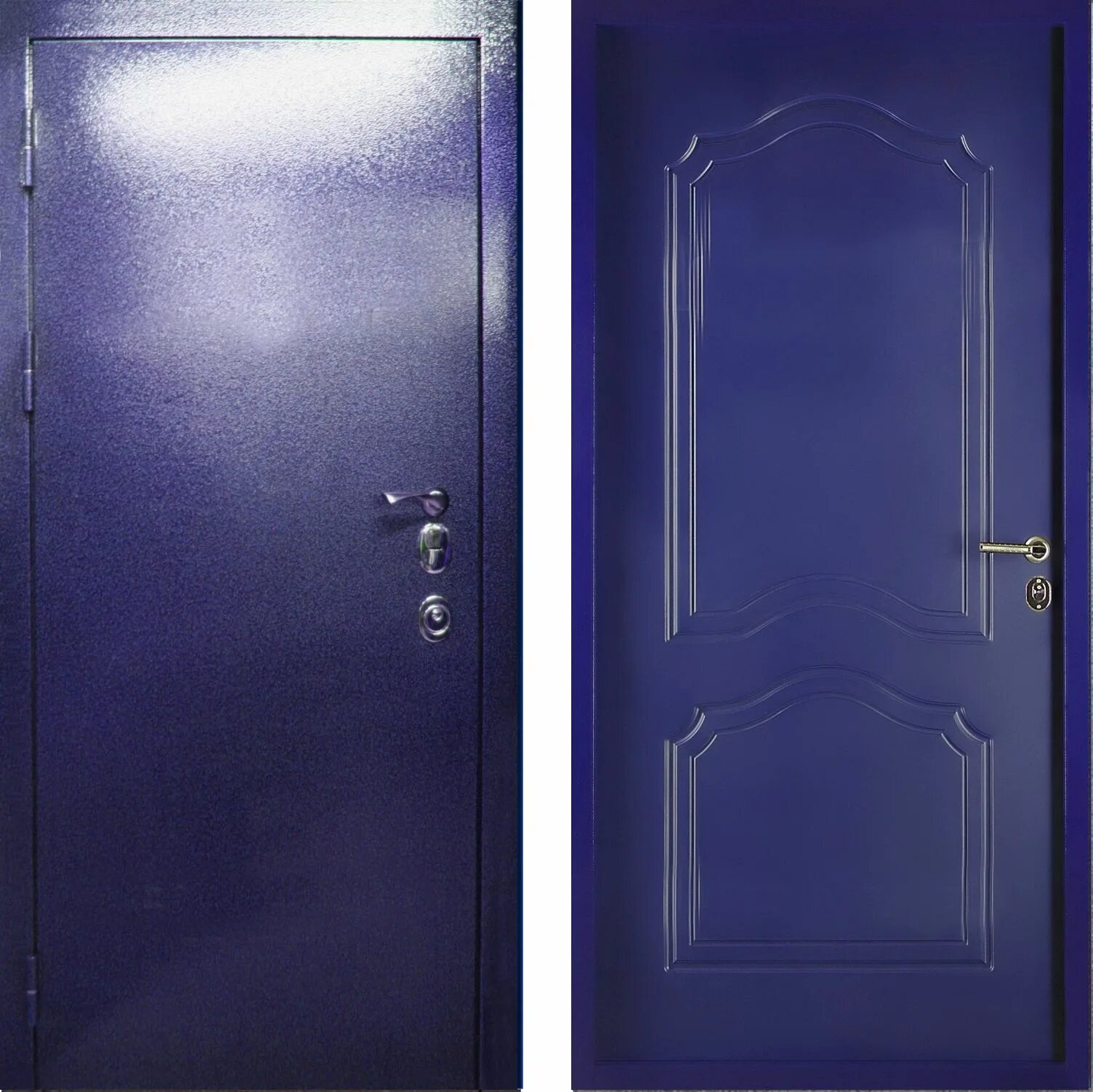 Какие двери железные лучшие. Дверь с порошковым напылением. Дверь входная металлическая. Синяя железная дверь. Входные двери с порошковым напылением.