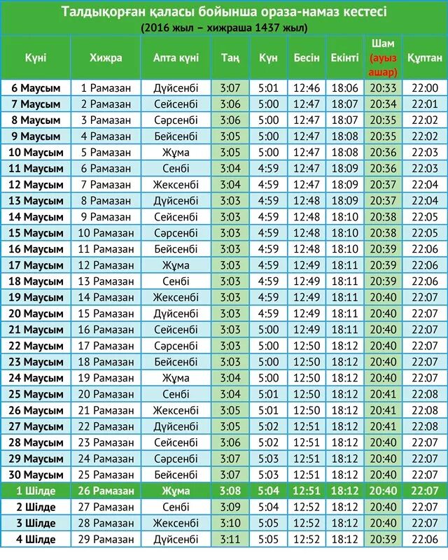 Muftyat kz ораза кестесі. Расписание Рамадана. Календарь Рамазан. Ораза кестеси. График ораза.