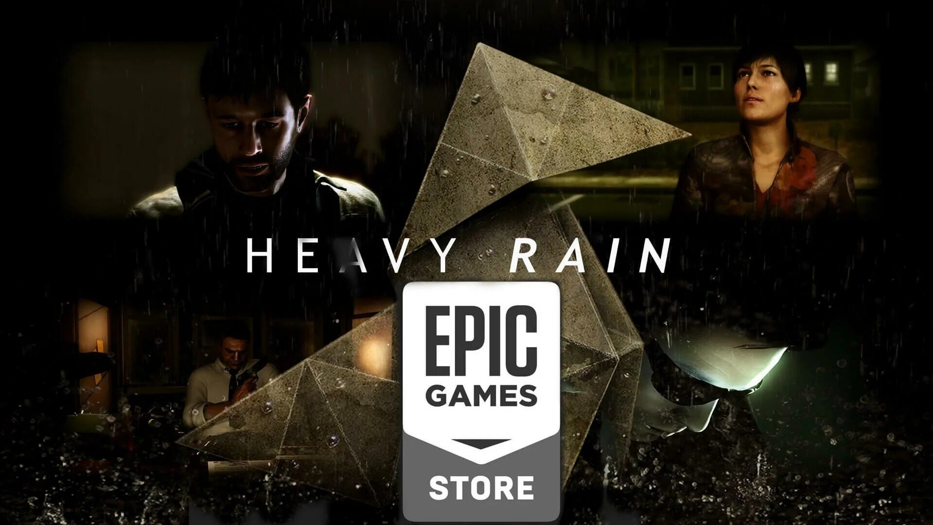 Rain pc. Quantic Dream: ее Heavy Rain. Heavy Rain Постер. Heavy Rain обложка.