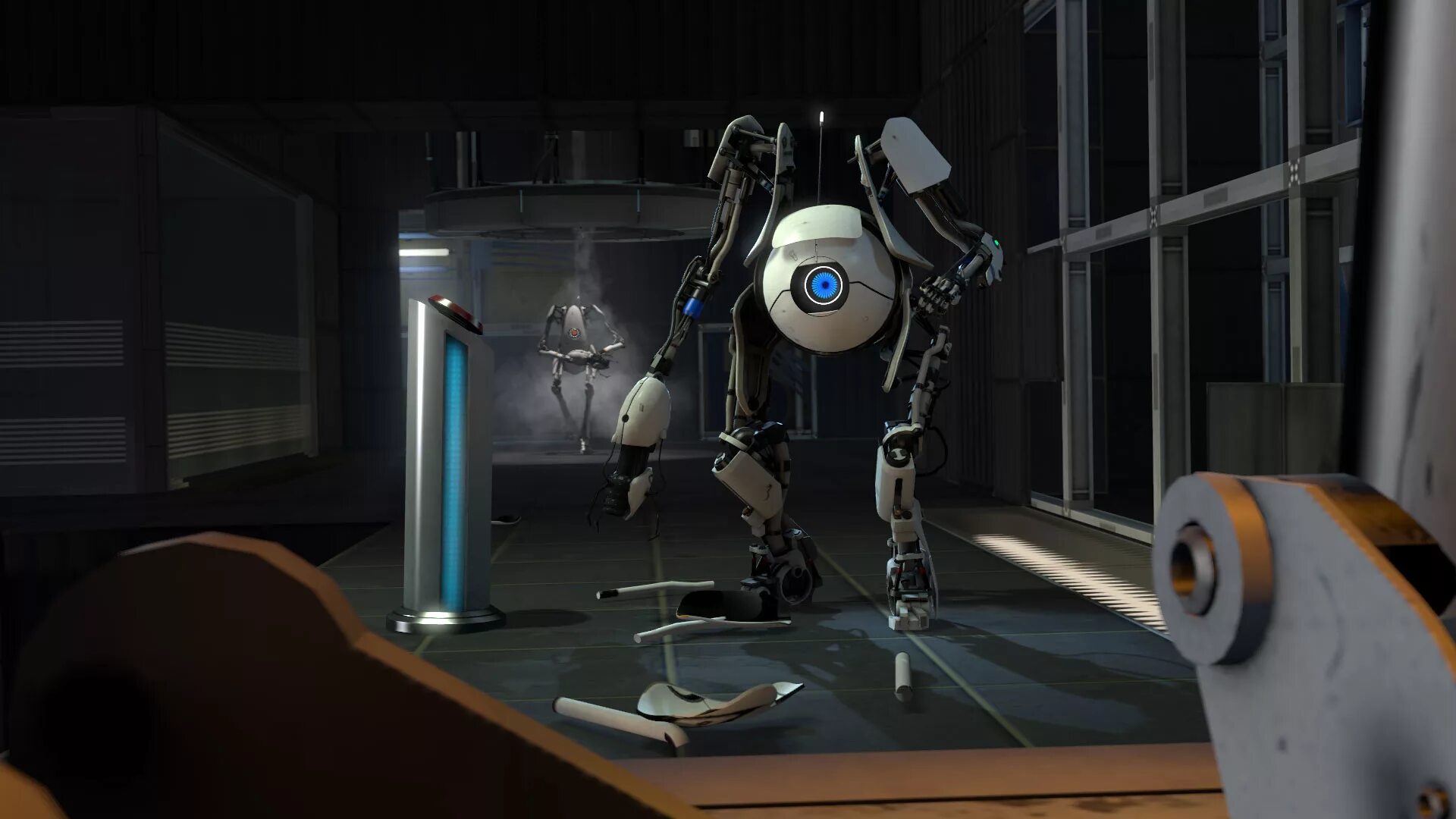 Index portal. Portal 2 игра. портал 2 игра роботы. portal 2 coop. портал 2 порталы.