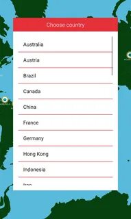 Choose country
