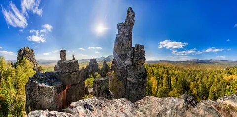 Зубчатые скалы