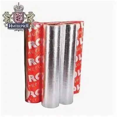 Rockwool 100 кашированные фольгой