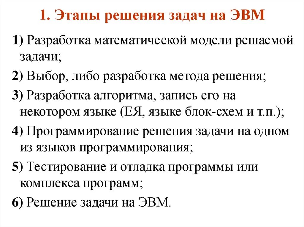 Решение задач используя этапы решения. Этапы решения задач с помощью ЭВМ. Правильная последовательность этапов решения задачи на ЭВМ. Основные этапы решения задач на компьютере. Последовательность этапов решения задач на ЭВМ.