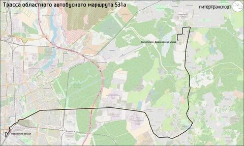 531 автобус маршрут