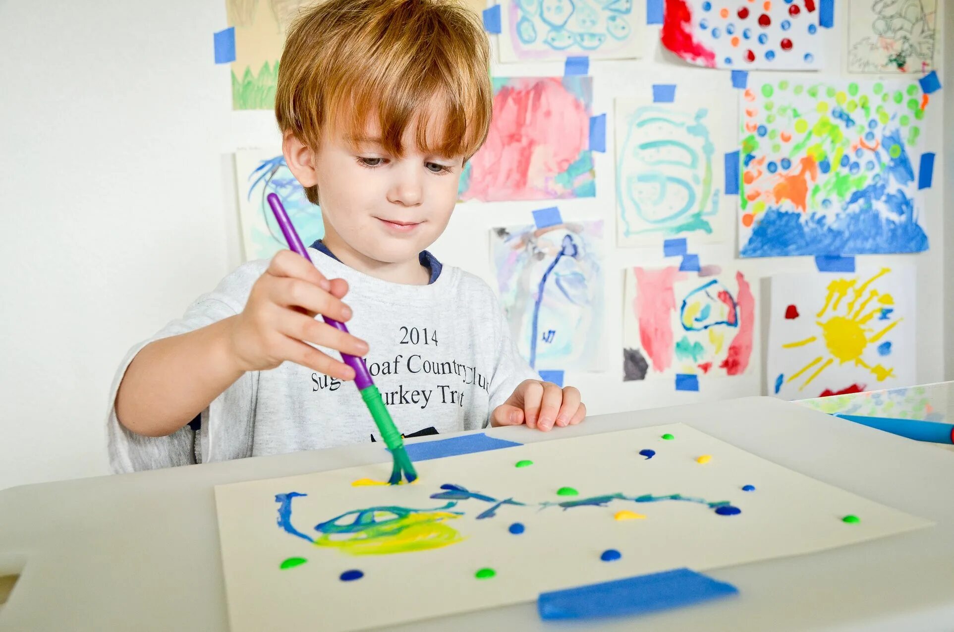 Children's painting. Рисование для дошкольников. О детском рисовании. Детская арт студия. Рисуем с детьми.