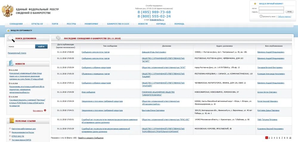 Налоговая реестра лиц. Банкротство юридических лиц единый федеральный реестр. публикации ефрсб. торги по банкротству единый федеральный реестр. сведения о банкротстве.