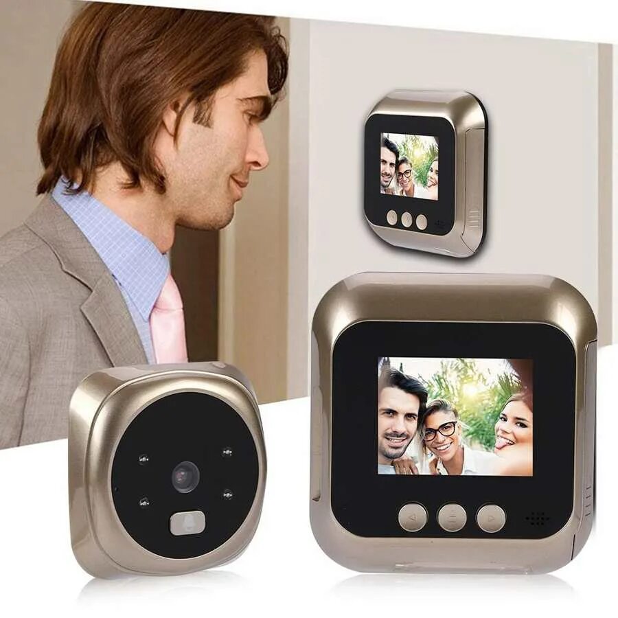 Глазок с экраном. Видеоглазок Smart Door viewer. Digital Door viewer видеоглазок. Smart Peephole viewer. Night Vision Doorbell.