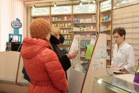 Работа в аптеках города