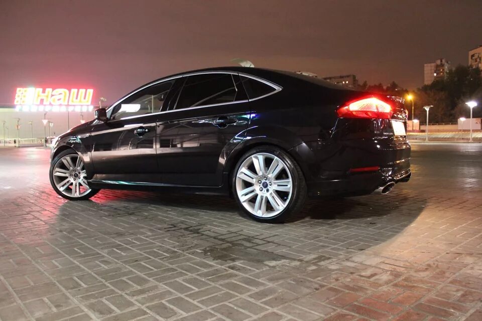 Ford Mondeo IV 2.3 бензиновый 2009 Frozen White на DRIVE2
