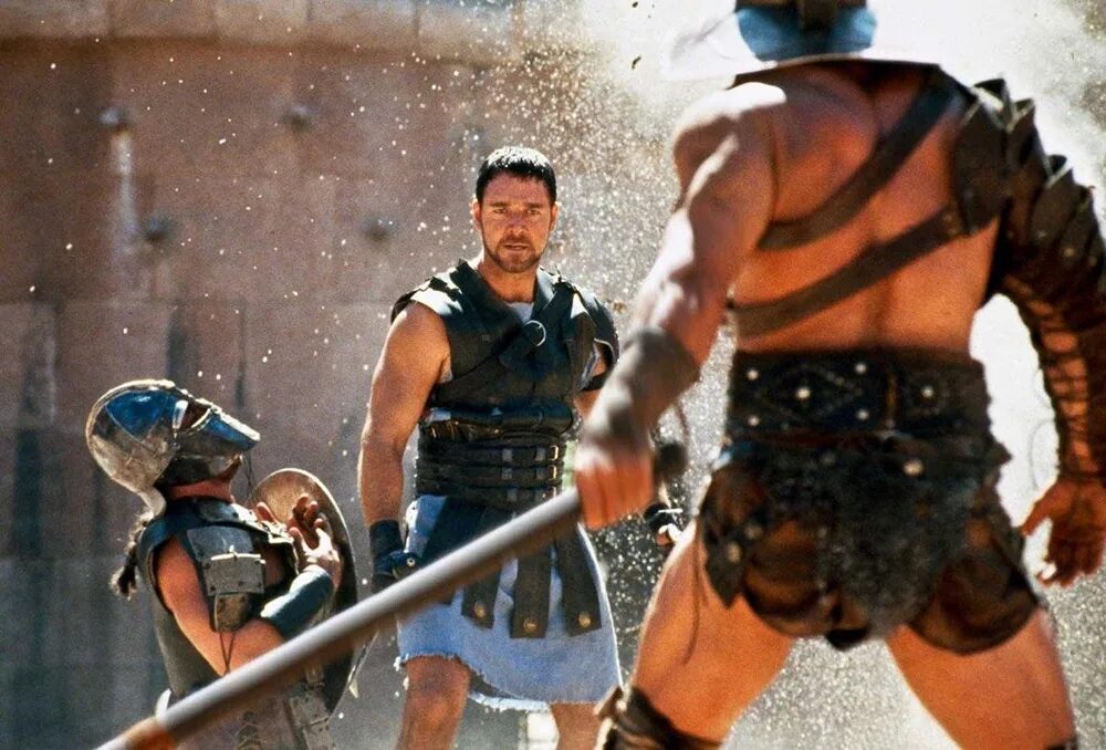 Гладиатор фото из фильма 30 action hero one-liners Gladiator movie, Russell crowe gladiator, Movies