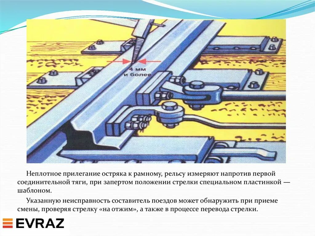 Кем осуществляется ежесменный осмотр рельсового пути пс