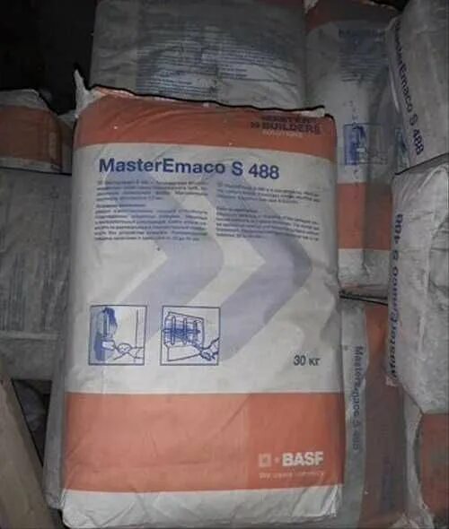 Ремонтная смесь emaco. Мастер Эмако s488. Ремонтная смесь MASTEREMACO S 488. Смесь бетонная сухая безусадочная быстродействующая Emaco s88c. MASTEREMACO S 488 (бумажные мешки 25 кг).